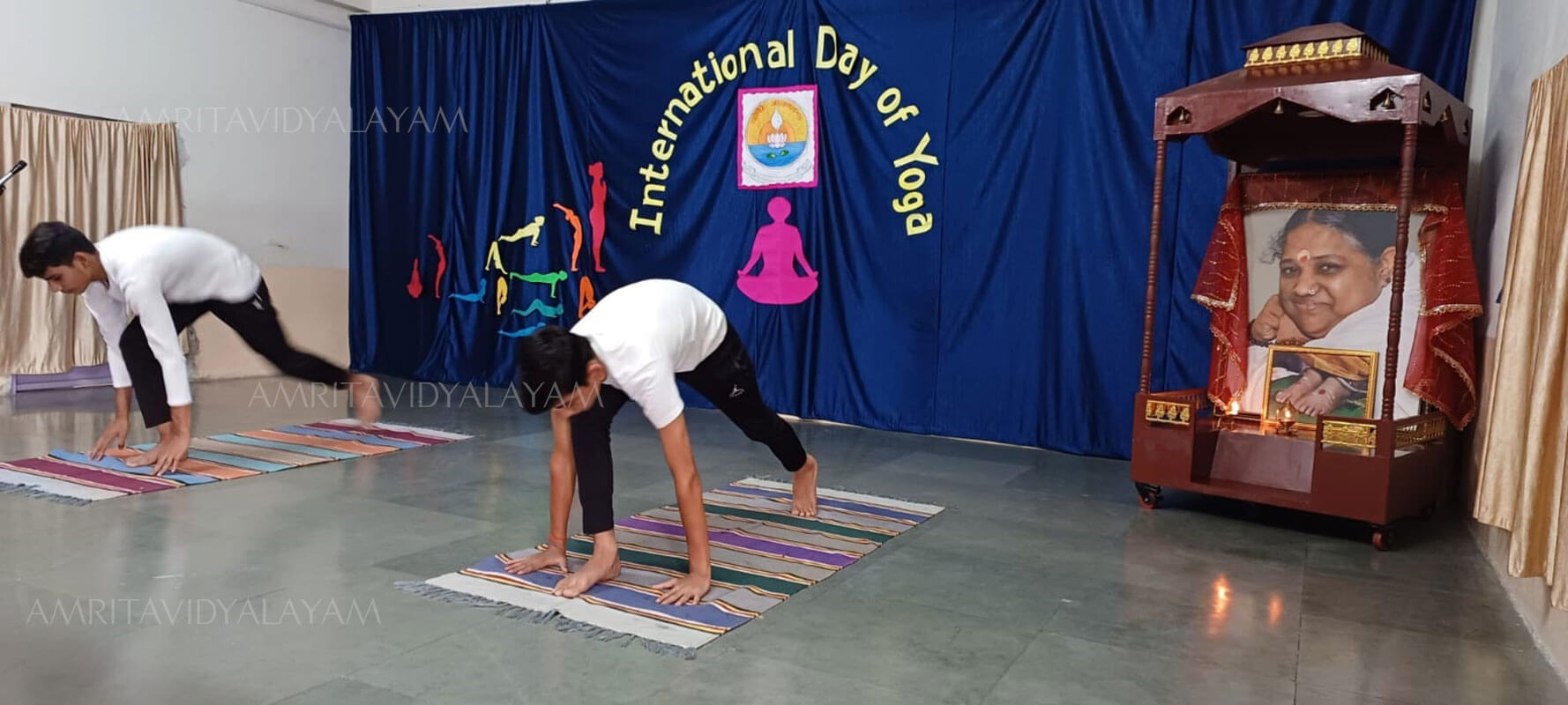 International Yoga Day 2023 - Amrita Vidyalayam Lucknow